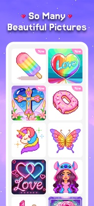 Pixel Coloring-Color by number screenshot 5