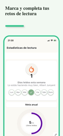 Librish: libros y lecturas iPhone screenshot 6