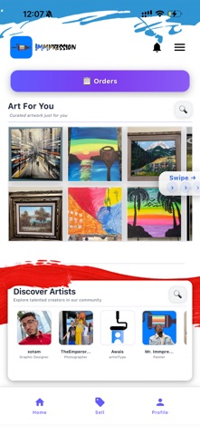 Immpression screenshot