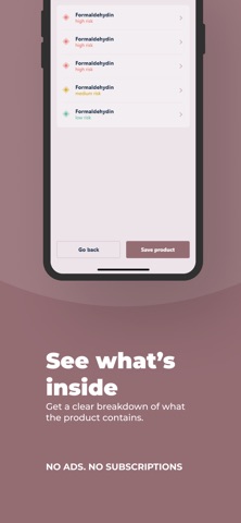 Ingredients Scanner Pro Screenshot 2 of 6