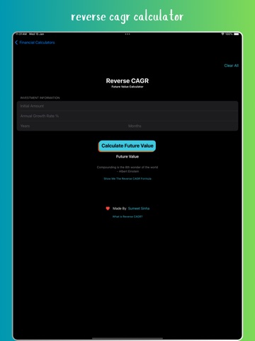 Multipl Calculators iPad screenshot