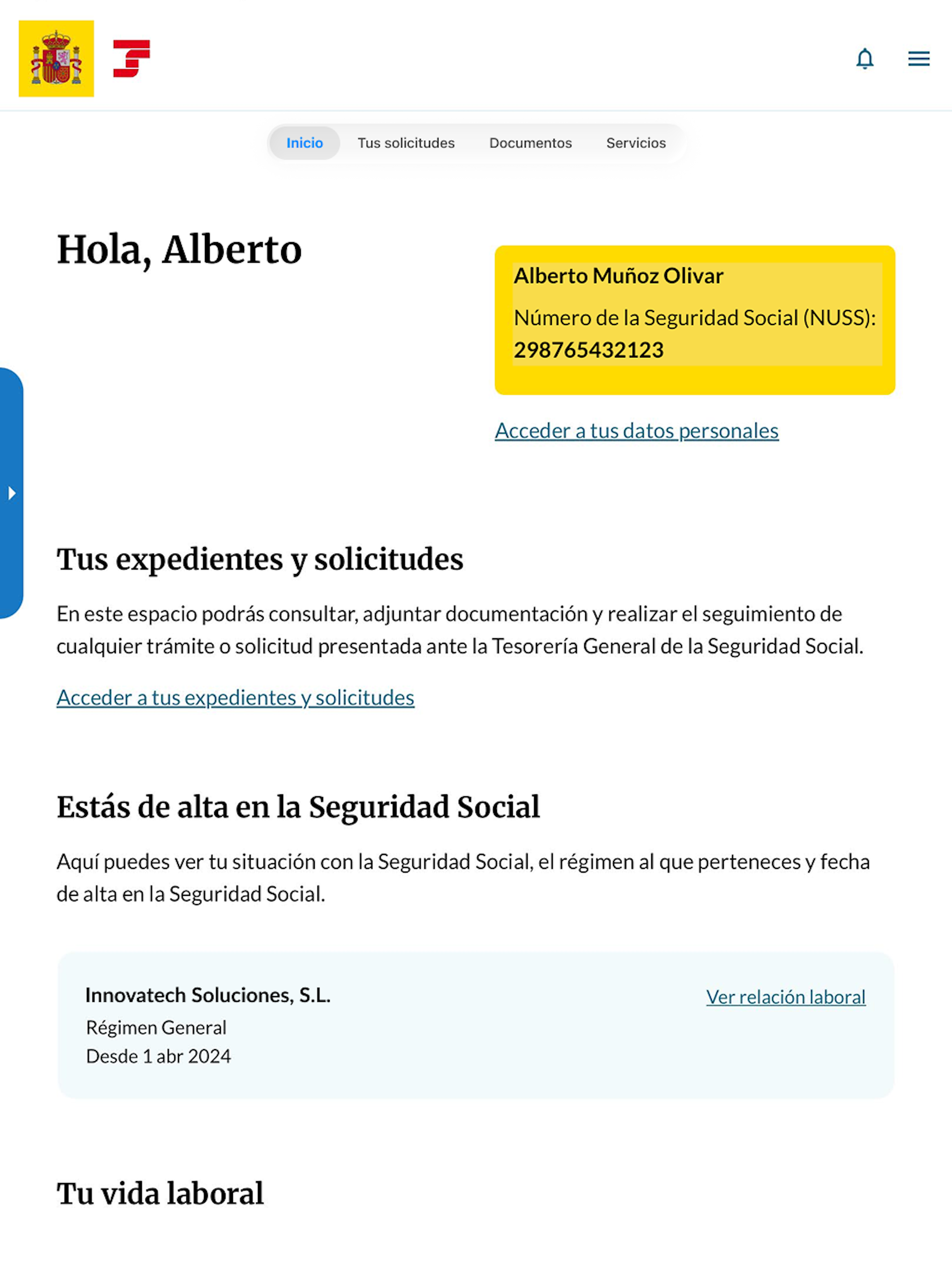 Importass Seguridad Social