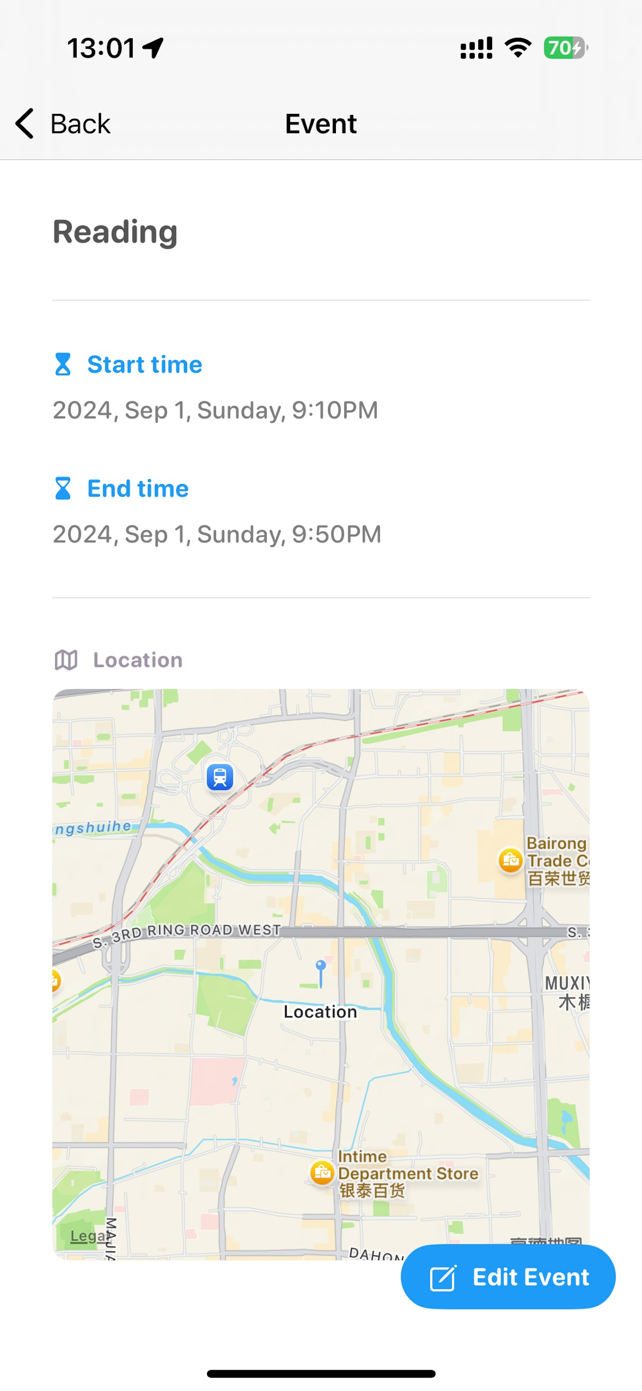 Dynamic Calendar