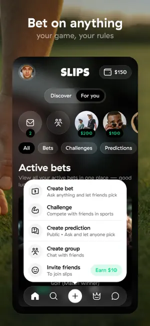 Slips - P2P Bet screenshot 2