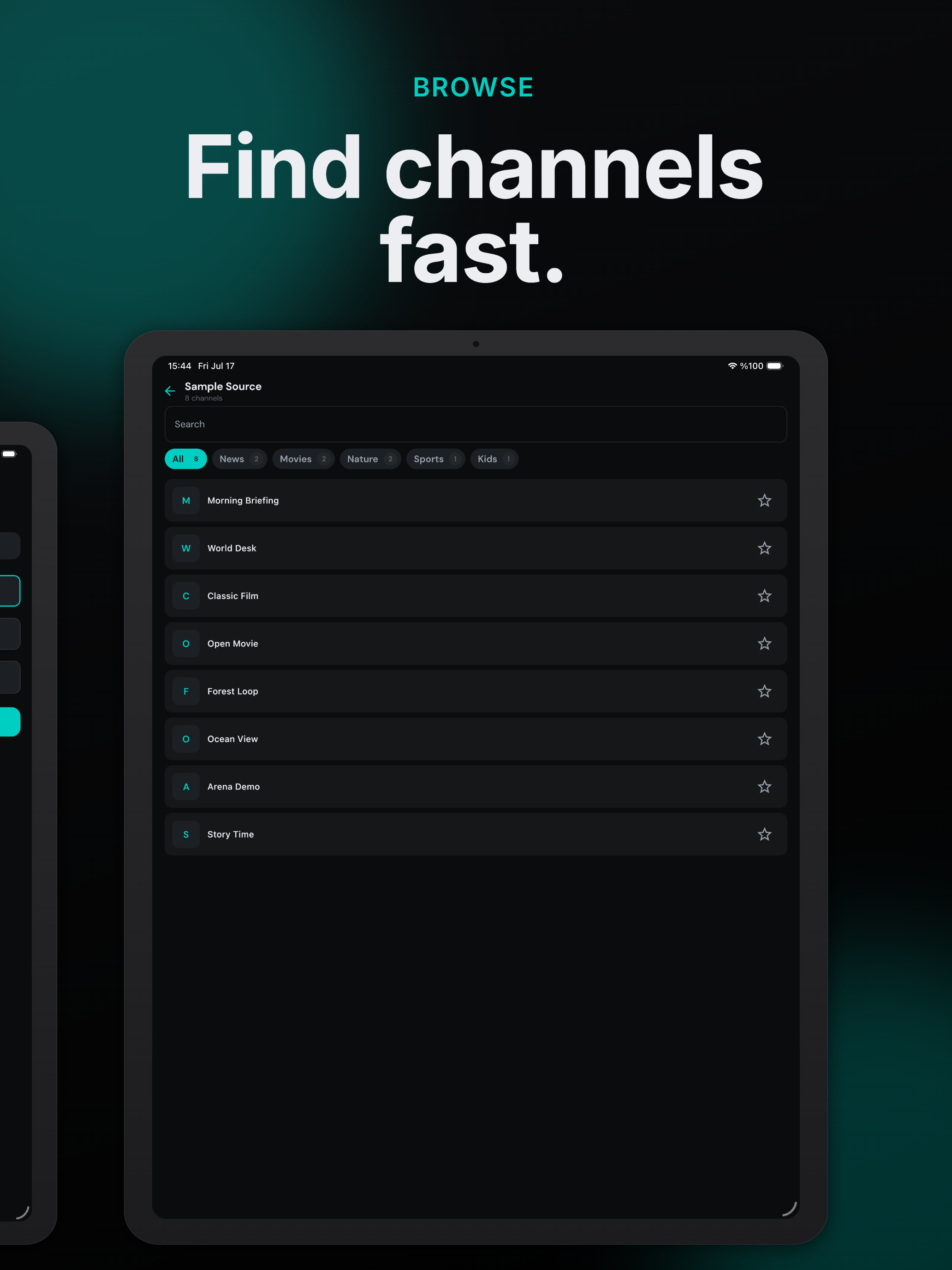 StreamBox M3U Player screenshot 11