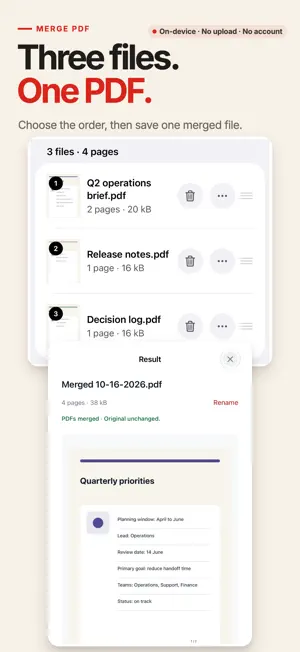 Photo to PDF: Merge, Compress screenshot 4