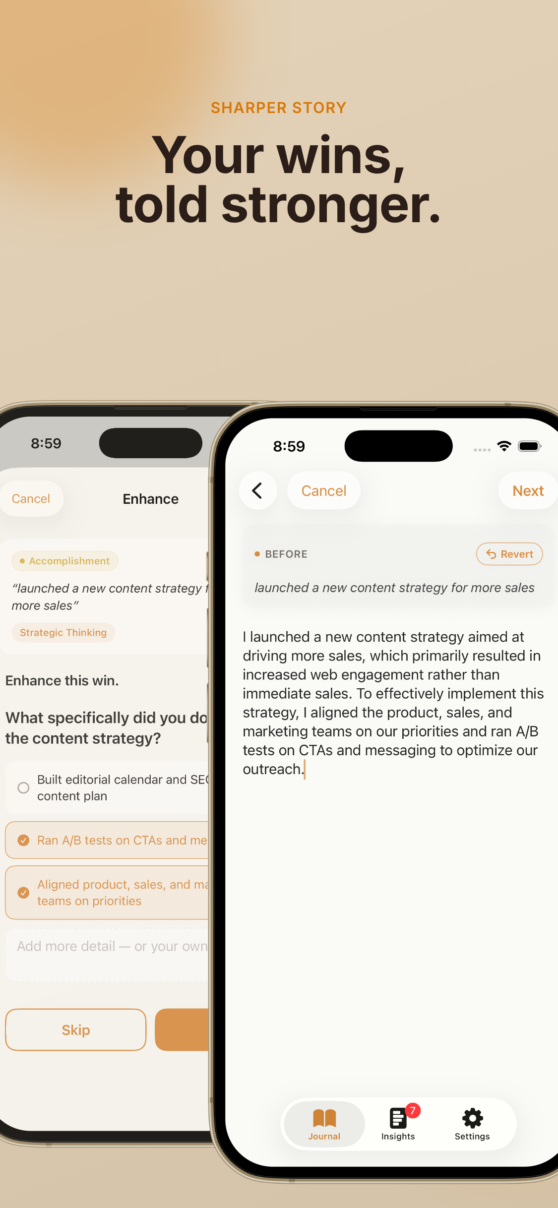 Bloomly - Career Journal screenshot 8