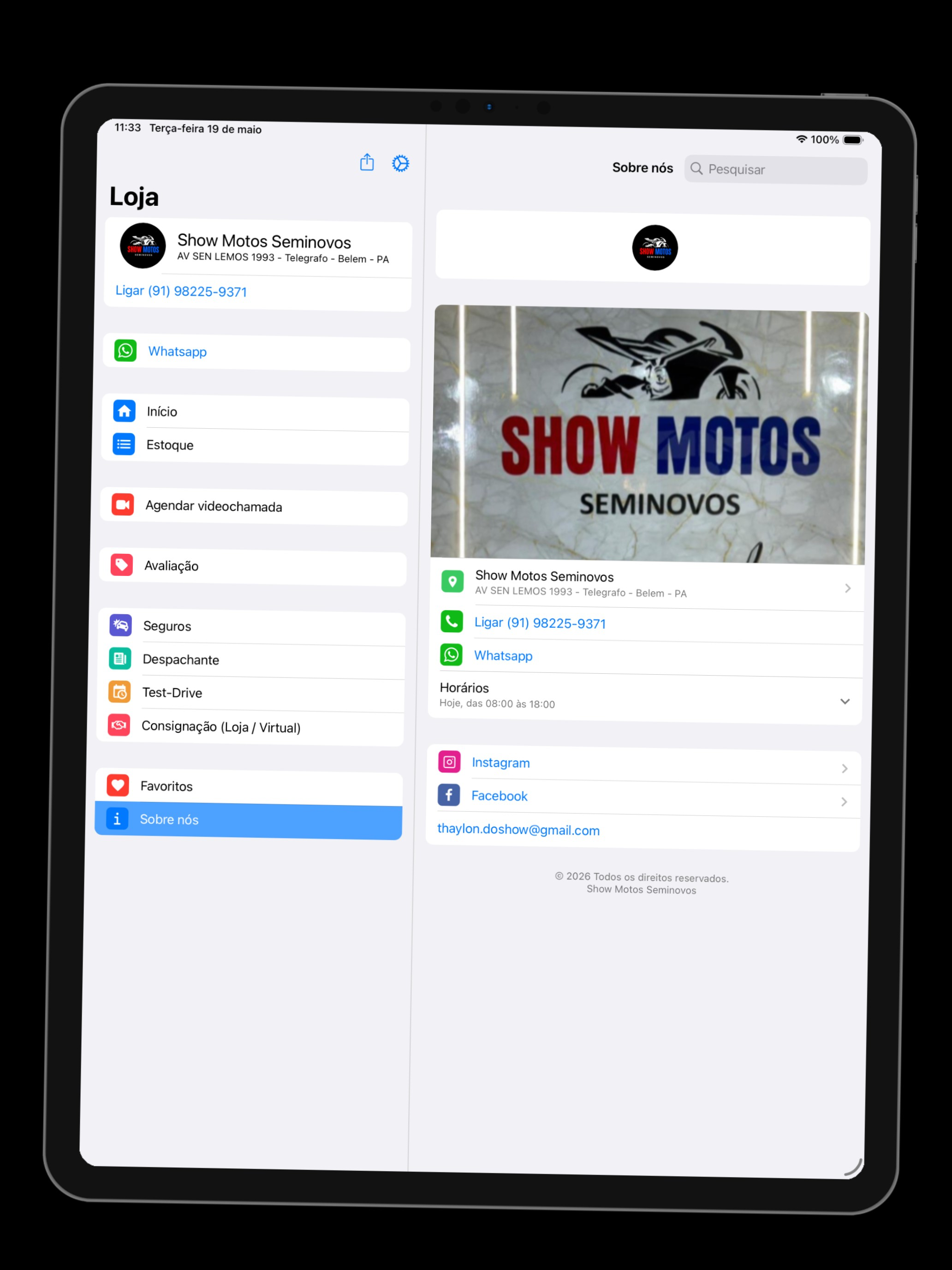 Show Motos Seminovos screenshot 8