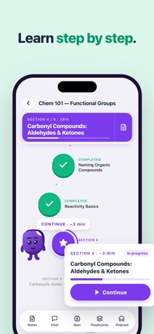 Study Lessons & Quiz: Notix AI Screenshot 3 of 9