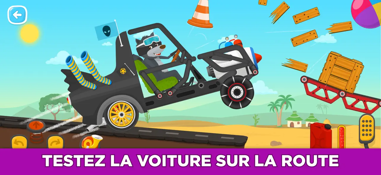 Screenshot #1 pour Jeu de Voitures Enfants 2+