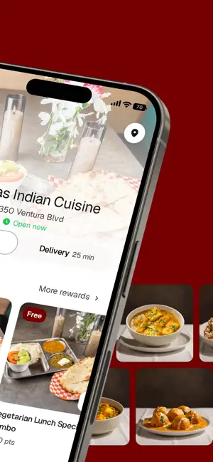 Aromas Indian Cuisine screenshot 2
