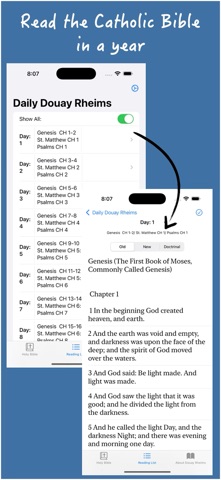 Daily Douay Rheims iPhone screenshot