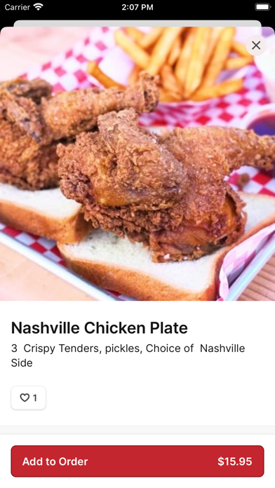 Woodside Roadhouse iPhone screenshot 3 - Food & Drink app