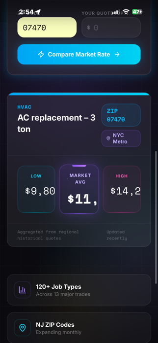 Zipquote Screenshot 2 of 4