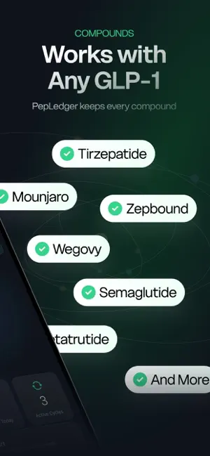 PepLedger – Peptide Tracker screenshot 2