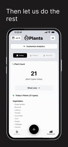 30 PLANTS: Eat Better iPhone screenshot