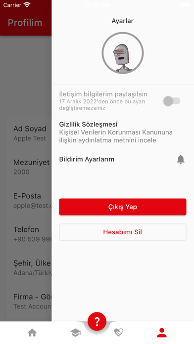 TAC Mezun Screenshot