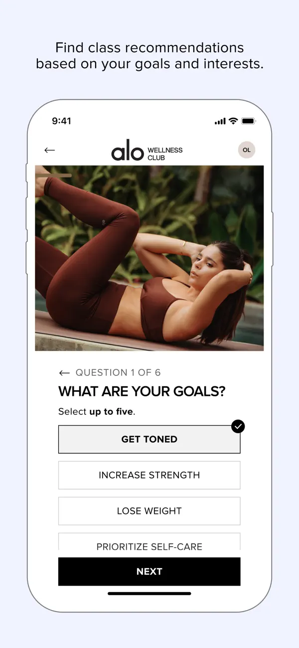 Screenshot #2 pour ALO Wellness Club