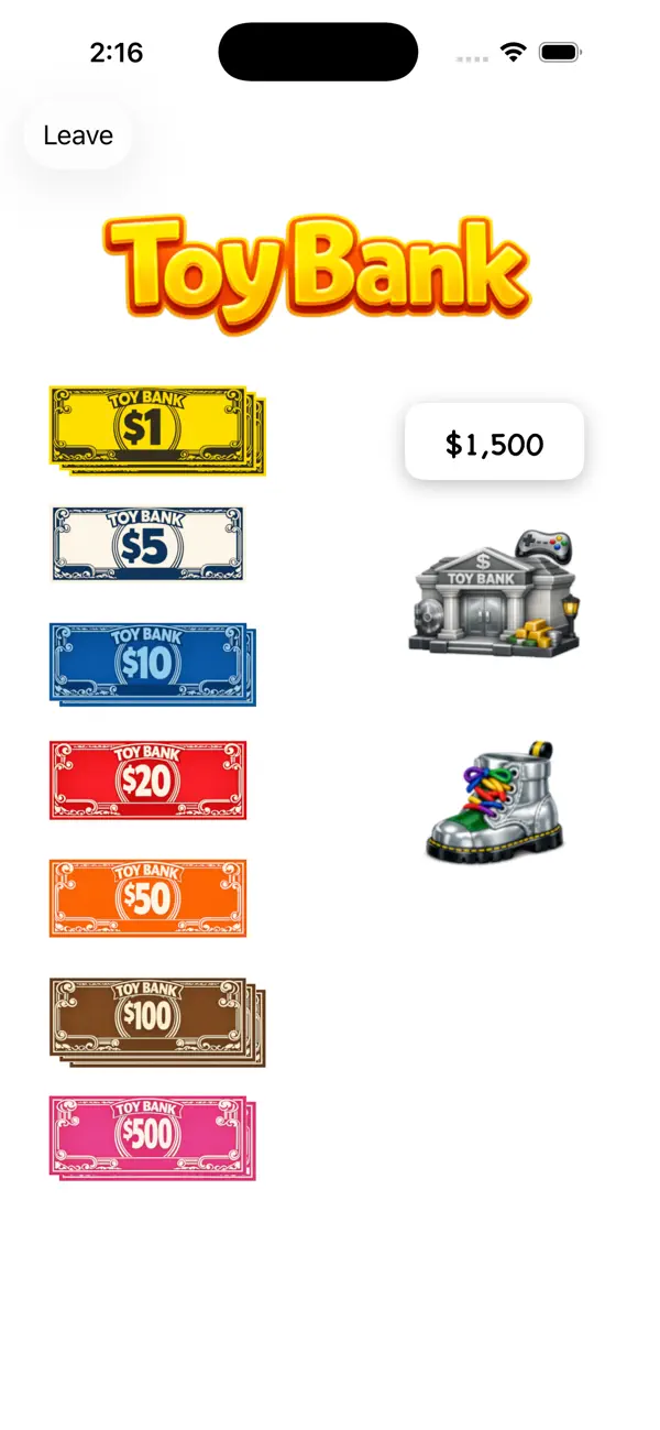 Screenshot #3 pour Toy Bank