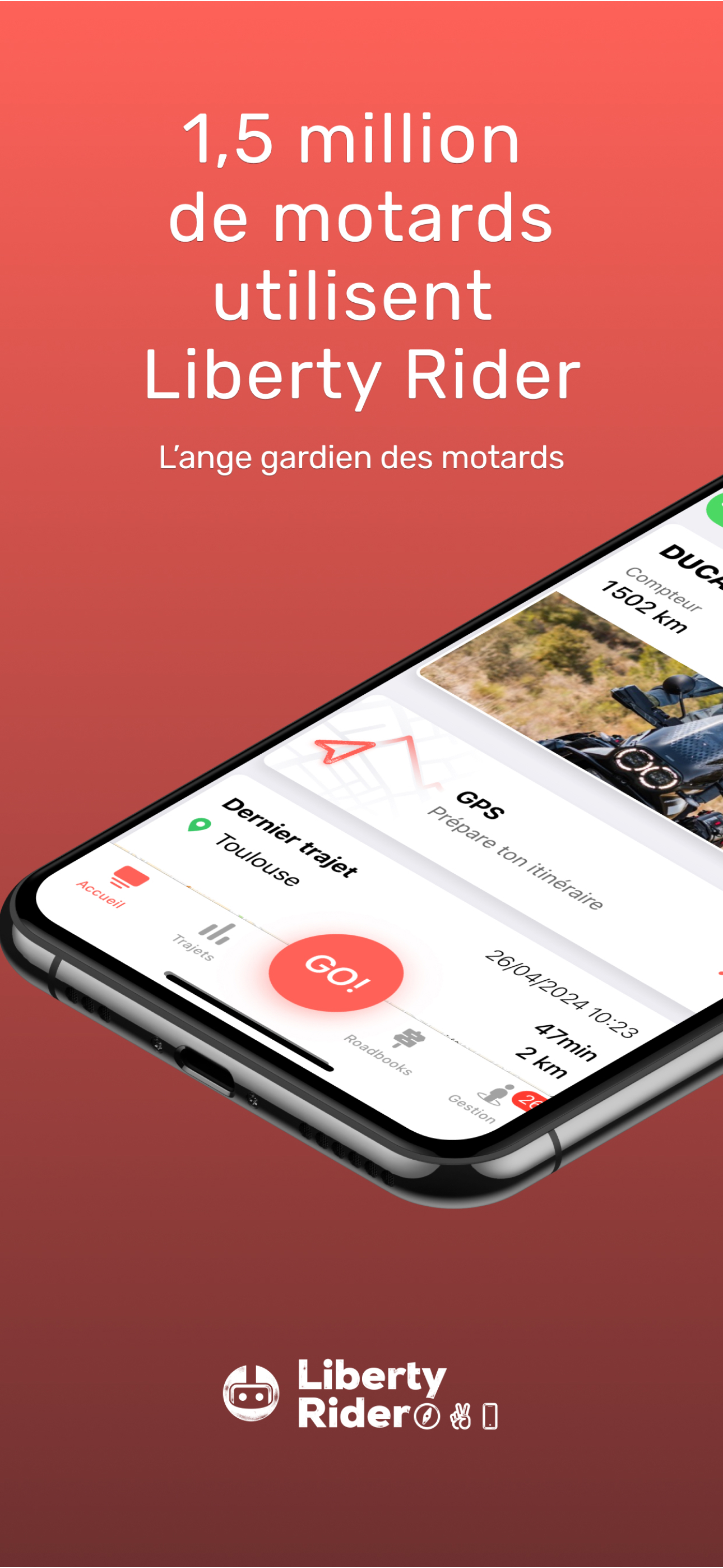 Liberty Rider - GPS moto & SOS