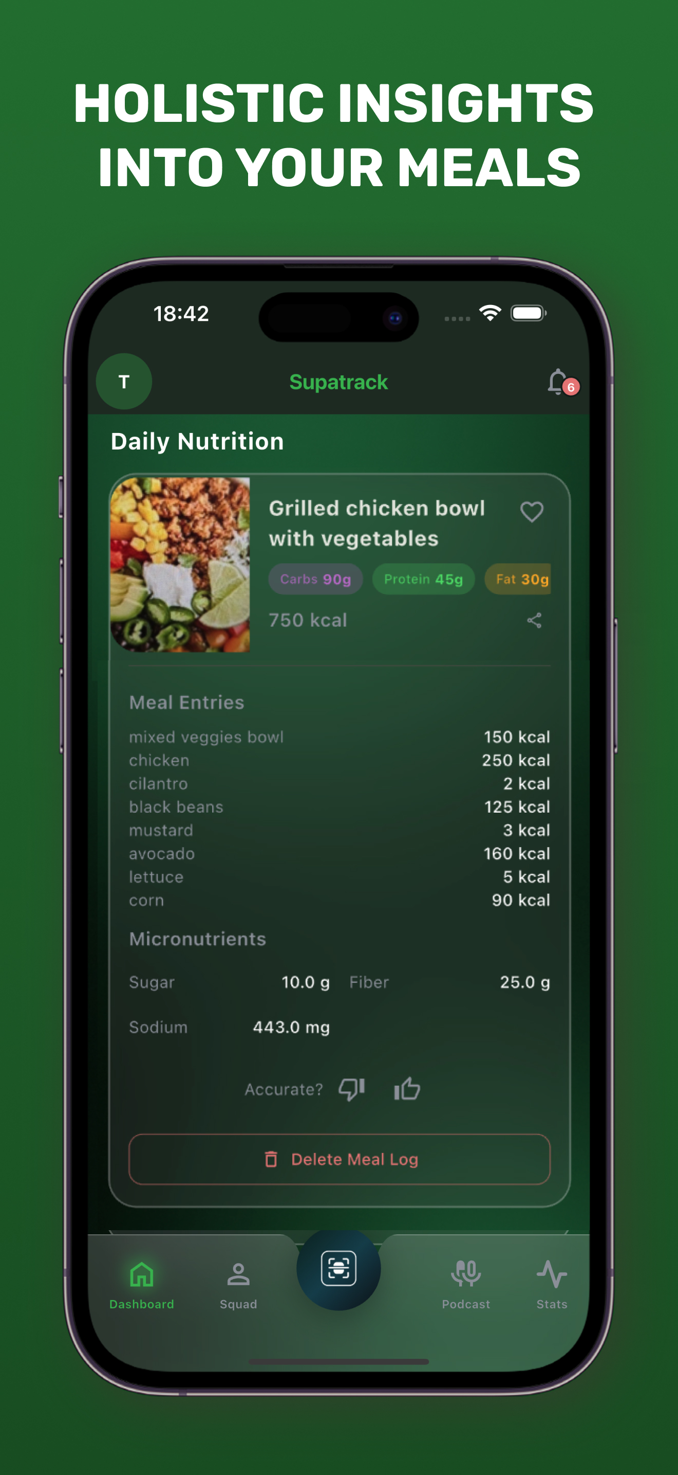 Supatrack: Social Nutrition