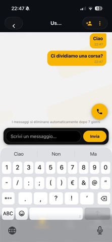 TaxiShareApp Screenshot 7 of 10