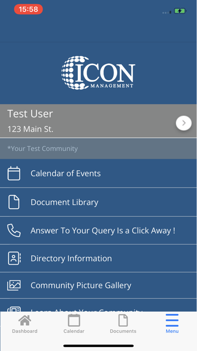 ICON Management Services Screenshot