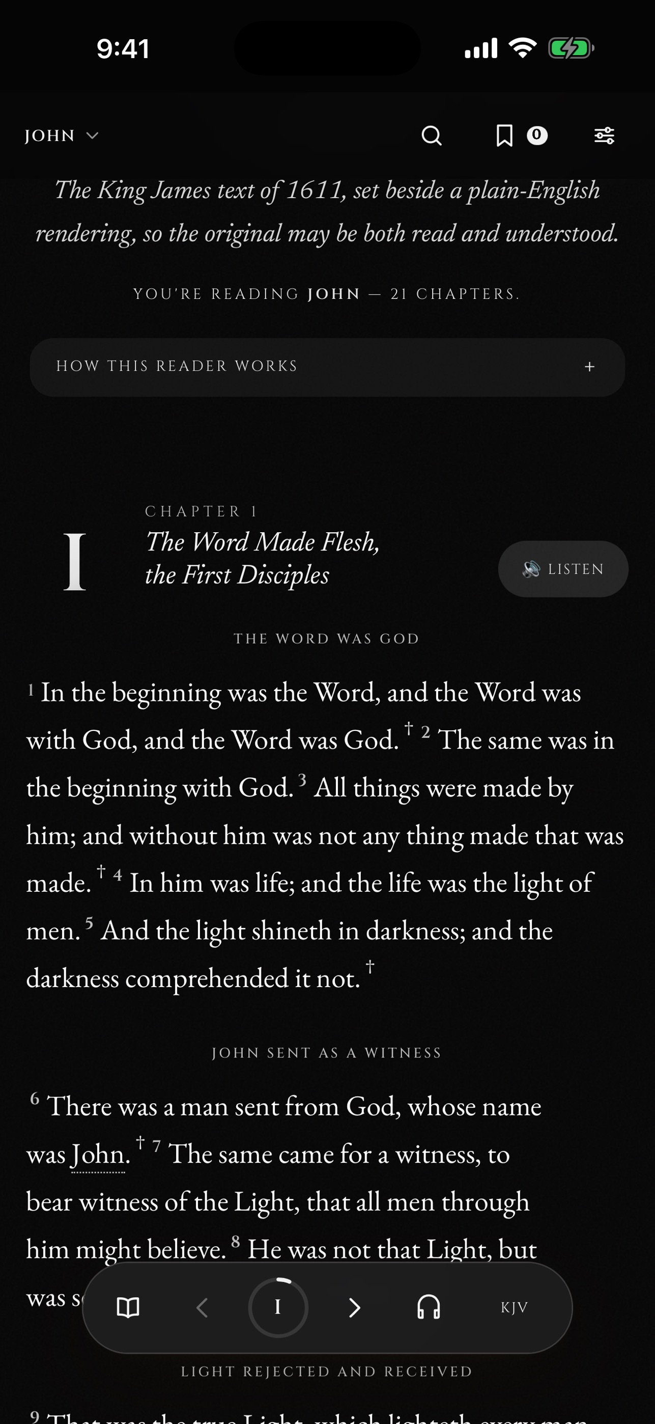 Screenshot 2 of Vantage Bible