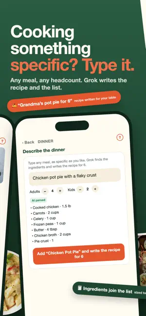 AiMeal: Dinner Ideas & Planner screenshot 3