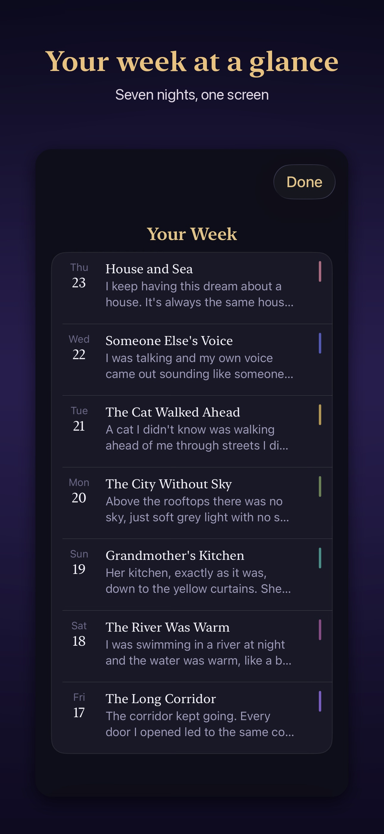 Onar: Dream Journal screenshot 10