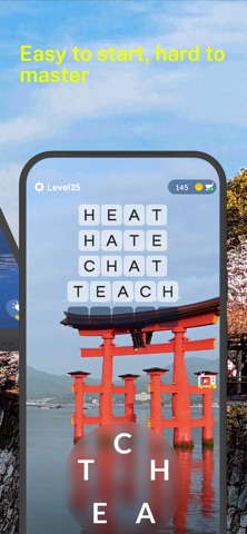Nature Word Search: Japan iPhone screenshot
