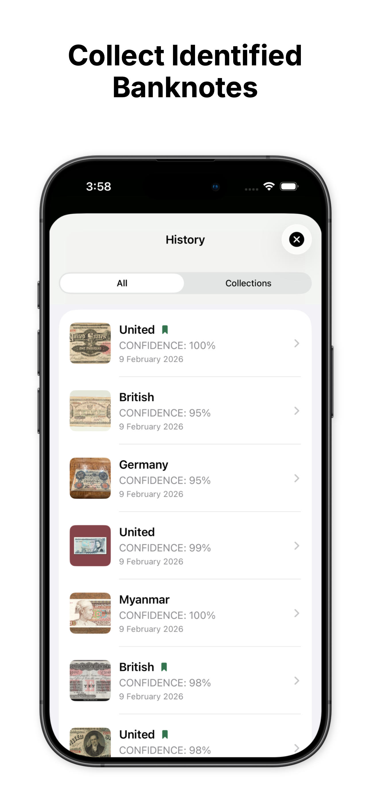 Banknote Identifier: NoteSnap screenshot 5