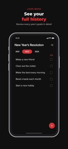 New Year's Resolution: Goals Screenshot 3 of 7