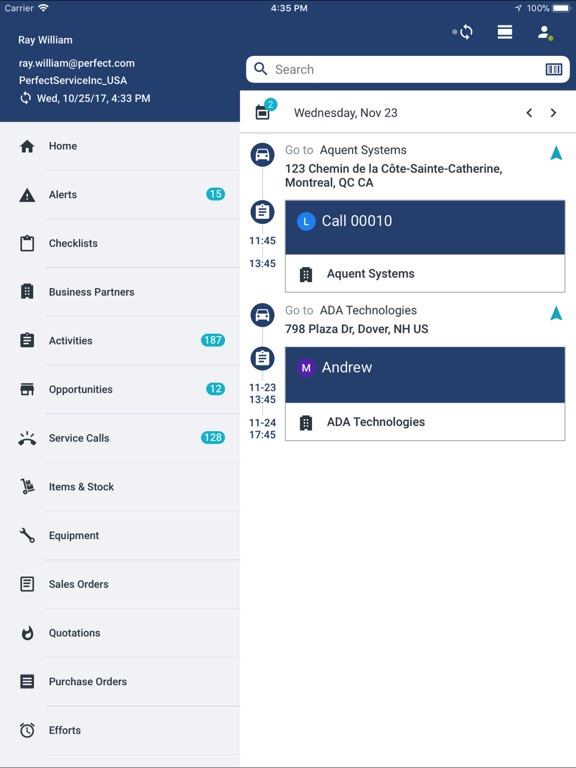 Screenshot #4 pour SAP Field Service Management