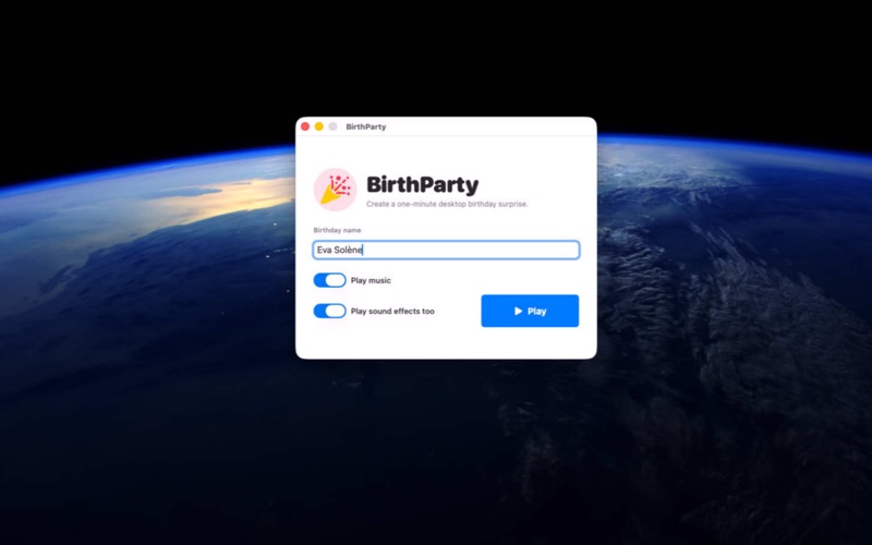 BirthParty iPhone screenshot