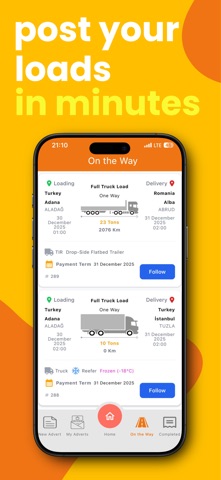 SerasApp - Loads & Carriers Screenshot 4 of 6