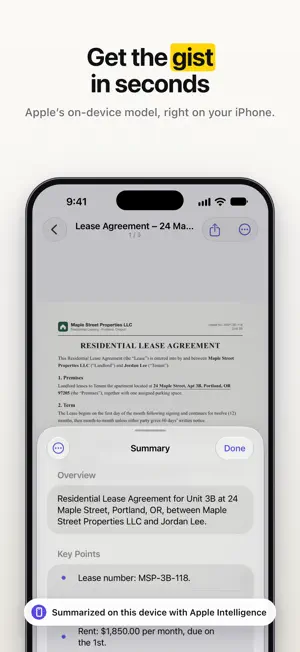 Folda: PDF Document Scanner screenshot 4