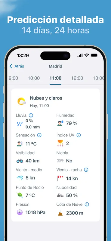 Meteored - El Tiempo 14 Días screenshot 5 of 10