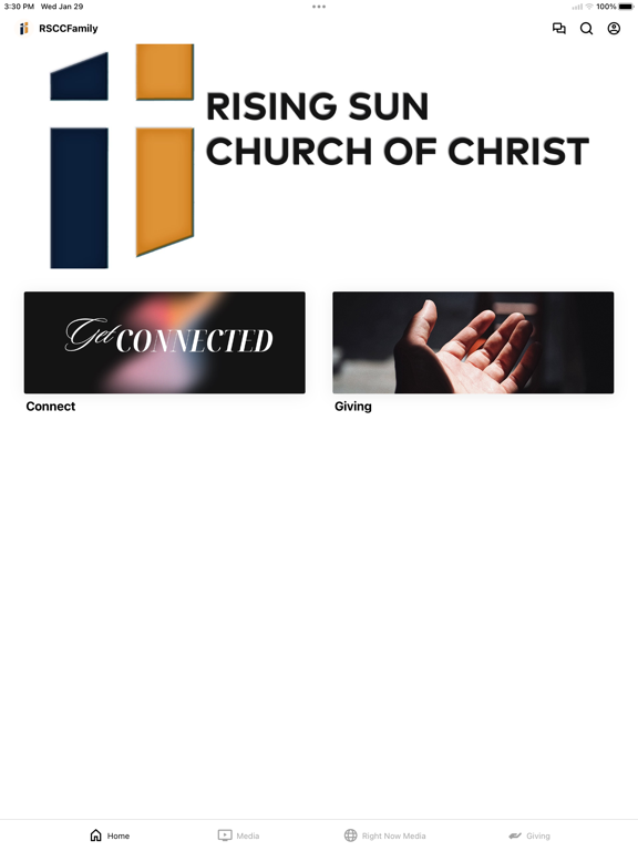 RSCC Family iPad screenshot 1 - Education app