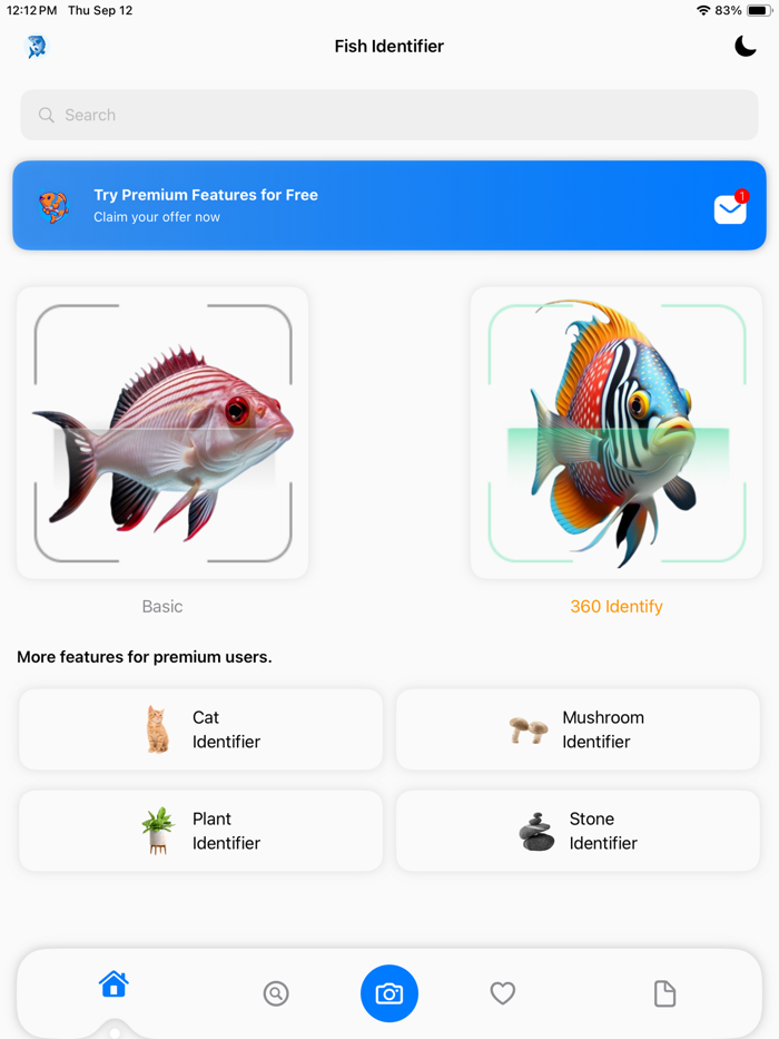 Fish Identify AI Scanner