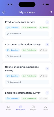 QuickCount｜AI Survey Platform Screenshot 3 of 10