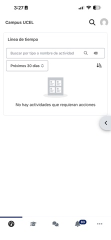 Campus UCEL screenshot