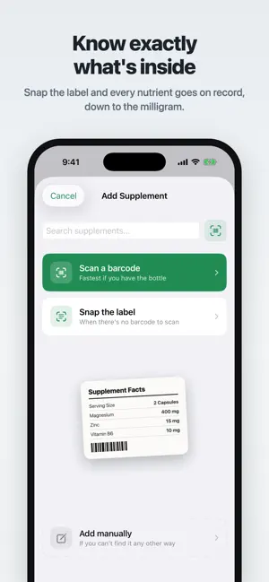 Uptake: Supplement Tracker screenshot 2