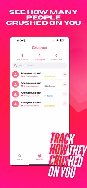 Crush: Anonymous screenshot 2
