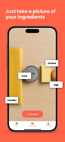RecipAI – Recipe generator Screenshot 1 of 3