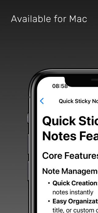 Quick Sticky Notes Pro Screenshot 6 of 8