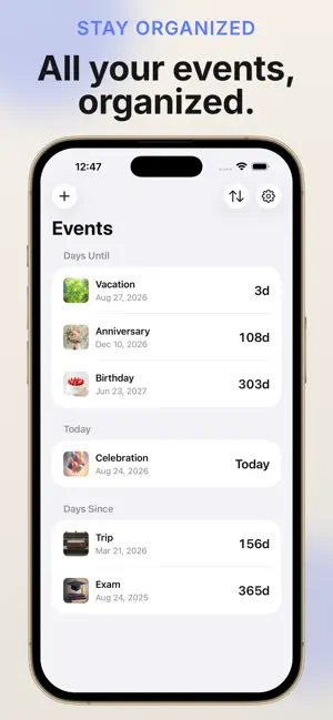 Days Until - Countdown Widgets screenshot 2