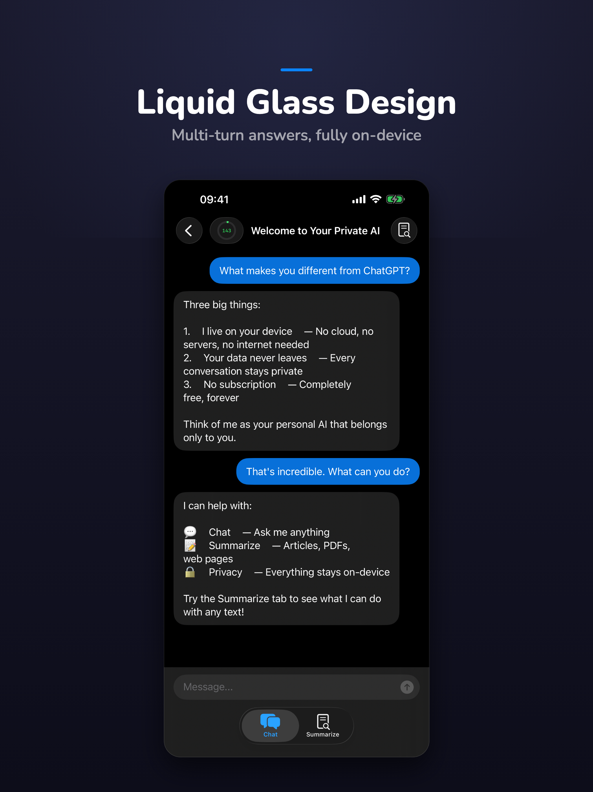 Aria — Private AI Chat screenshot 8