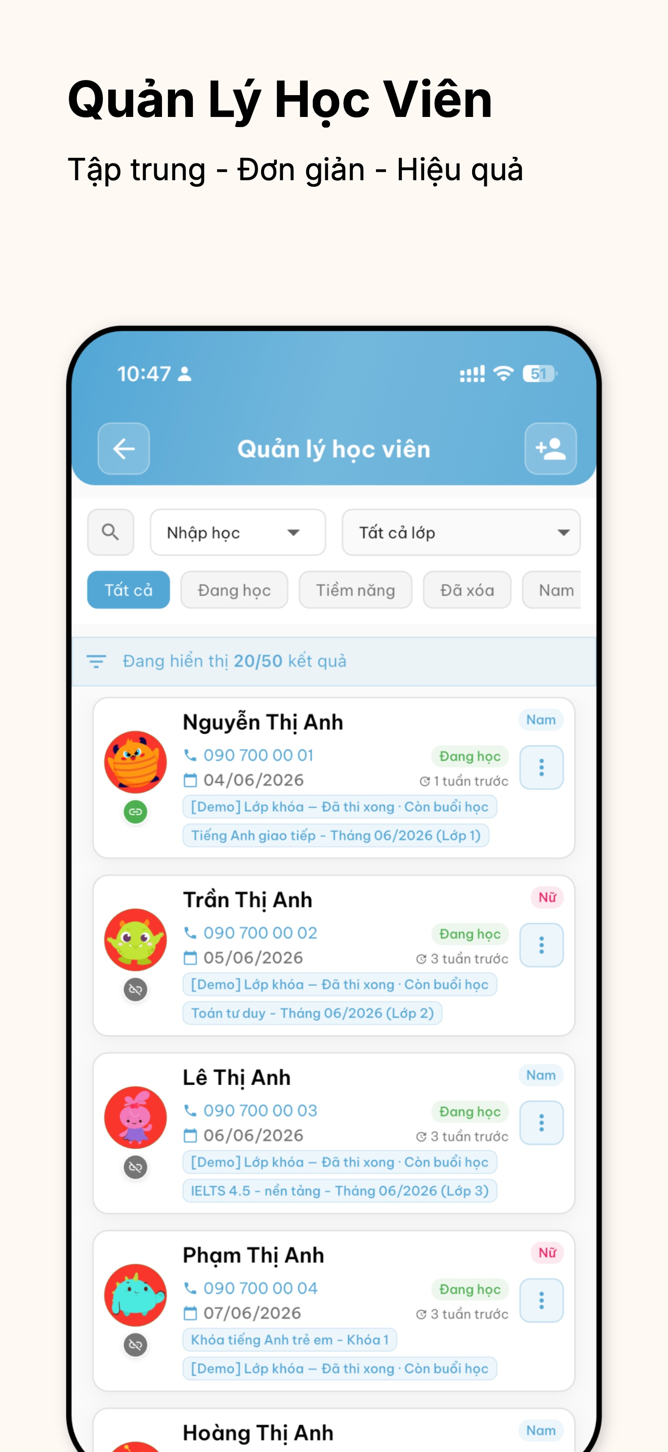 eGalaxy Lite: Lớp Học Tinh Gọn screenshot 7