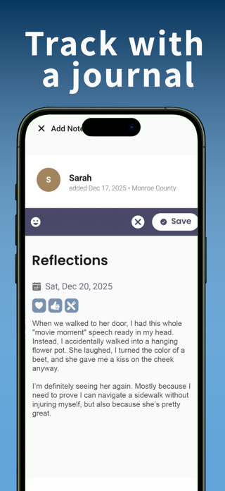 DaterGraph: Relationship Diary Screenshot 6 of 8